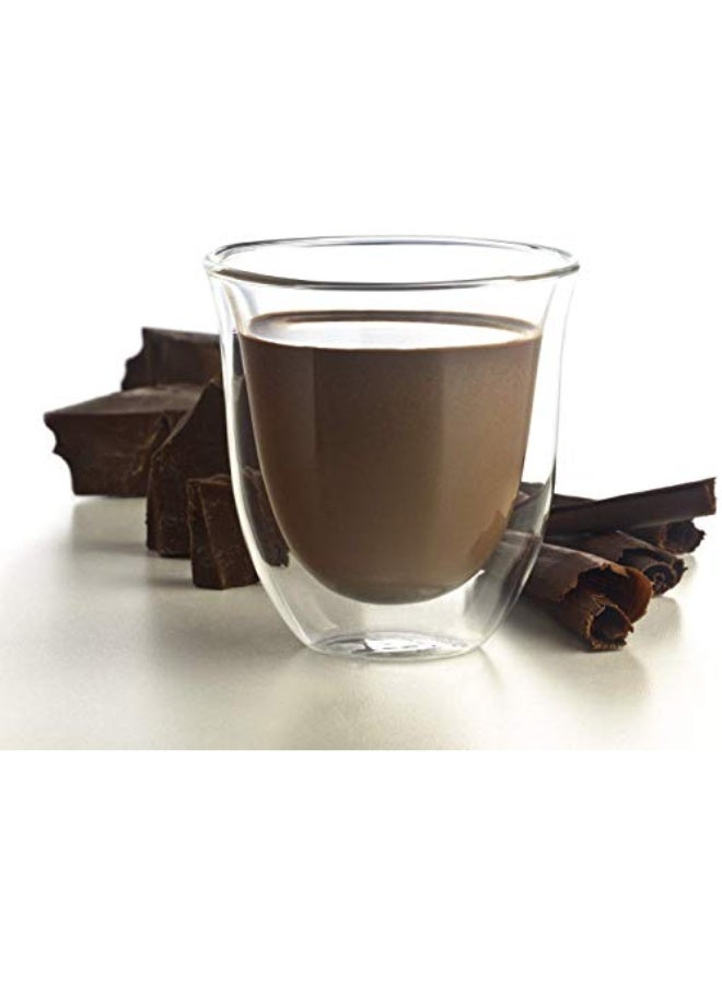 BLACKSTONE Double Wall Glass Cawa Cups 70ml, Set of 4 - Heat Insulated Borosilicate Espresso Cups, Gift Box, DG501 - Image 3