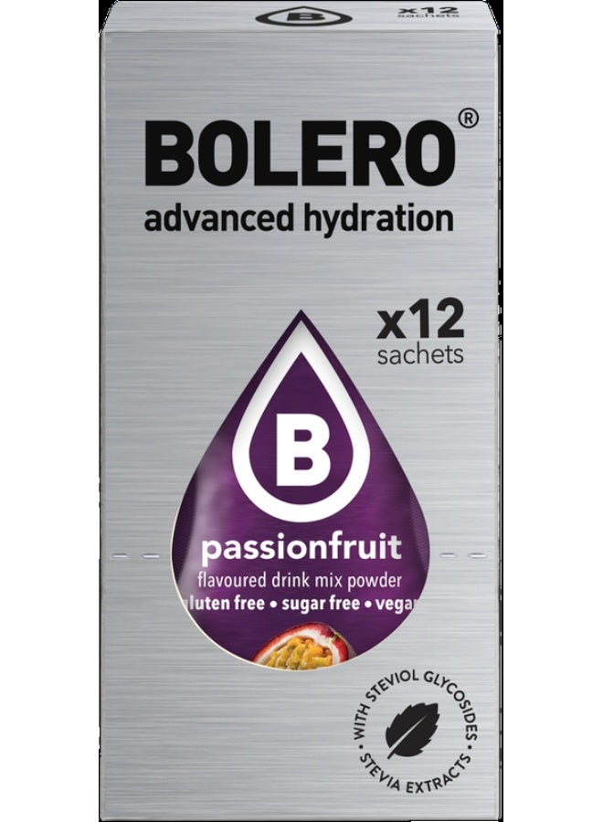 بوليرو منكهات الماء بوليرو - نكهة باشن فروت (12*3 جرام) - Image 1