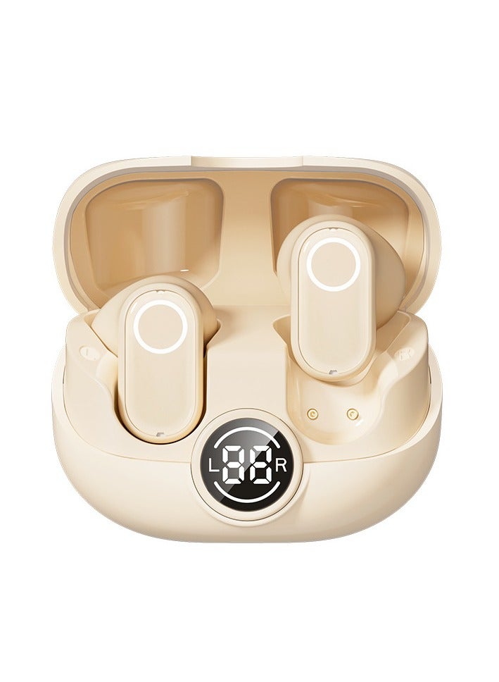 JBLTM New M89 Bluetooth headset in-ear short handle Bluetooth headset Super long battery life Sports running Long wear without pain (skin color)  - Image 1