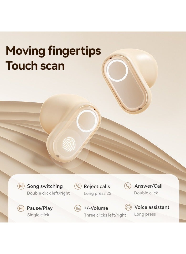 JBLTM New M89 Bluetooth headset in-ear short handle Bluetooth headset Super long battery life Sports running Long wear without pain (skin color)  - Image 4