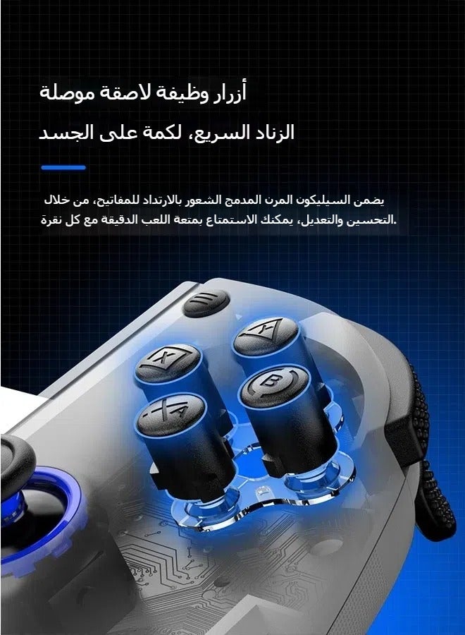 D11 Stretch Gamepad Hall Trigger Switch Macro Programming PC Android IOS Bluetooth Streaming Controller - Image 5