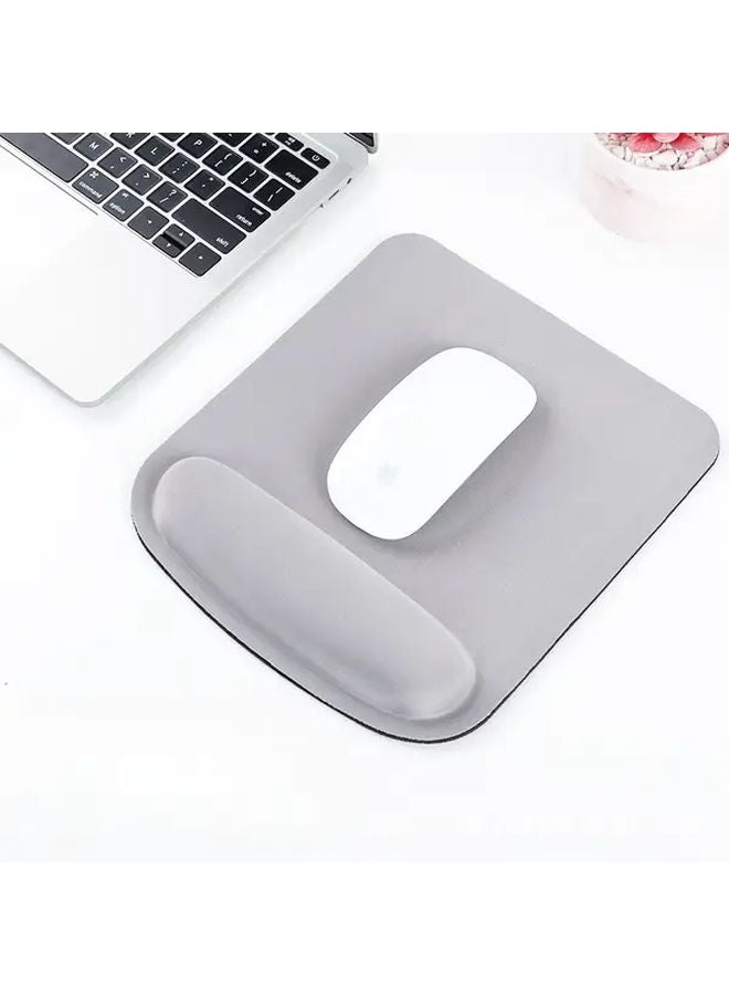 Ergonomic Mouse Pad With Gel Wrist Rest Black Anti Fouling Surface Comfort Support - Image 5