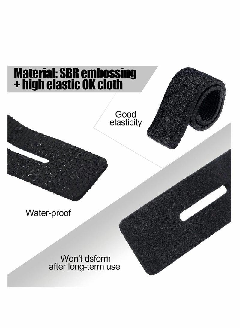 Y&D 12 pcs Fishing Rods Belts, Pole Strap Stretchy Rod Holder Elastic Tackle Tie Casting for and Fly Rod, Ties Straps, 6 Color - Image 5