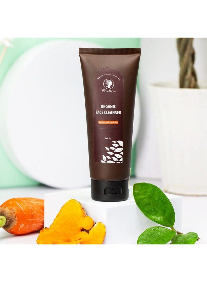WONMOM Organic Face Cleanser (2.5 Ounces) - Image 5
