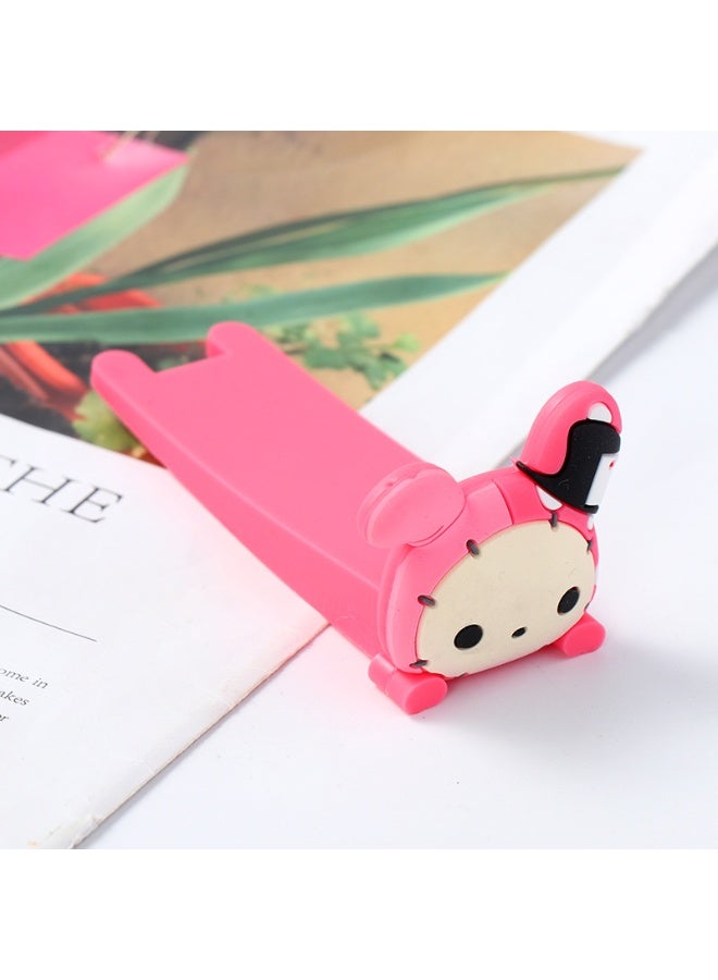 NIBEMINENT Baby Safety Creative Wedge Doorstop Cute Cartoon Dog Door Stopper Baby Protect Khaki  - Image 1
