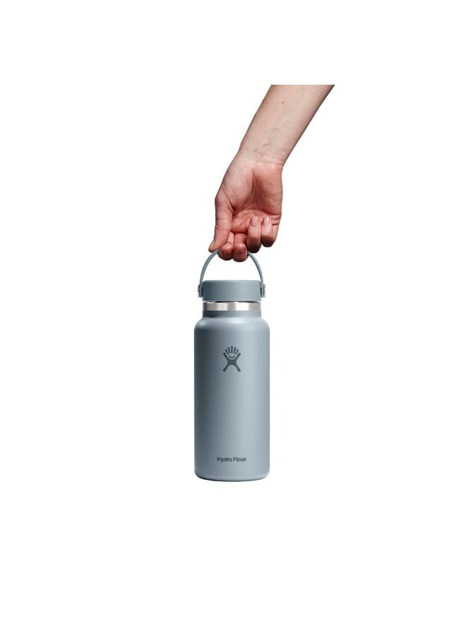 Hydro Flask Wide Mouth Insulated Bottle Shale Grey, 950ml - Image 4