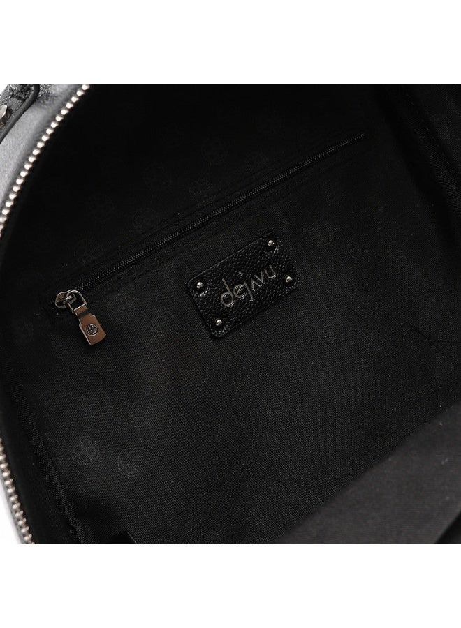 ديجافو حقيبة ظهر جلدية منقوشة – LID-DVTX-023 - Image 4