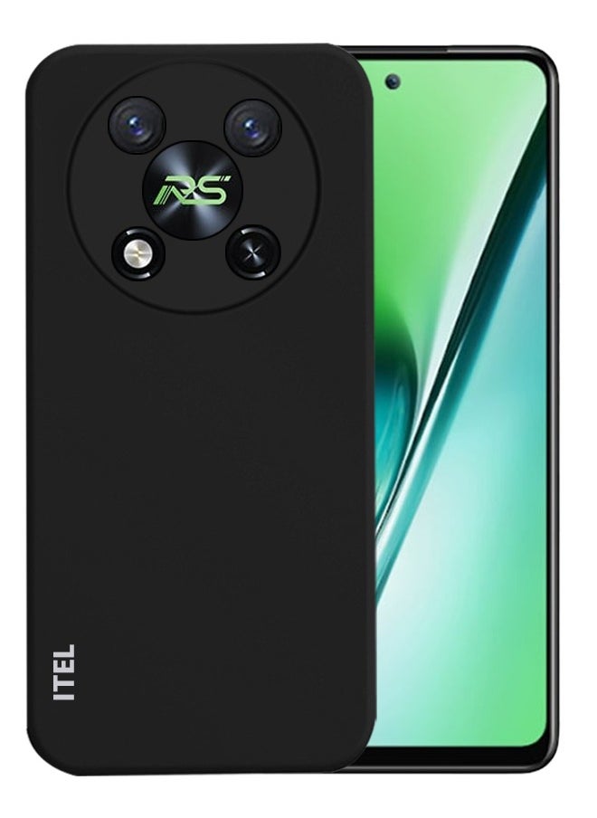 Generic - Protective Case Cover For ITEL RS4 4G Black,Original Phone Case,Environmentally Friendly and Harmless Upgrade Materials - Image 1