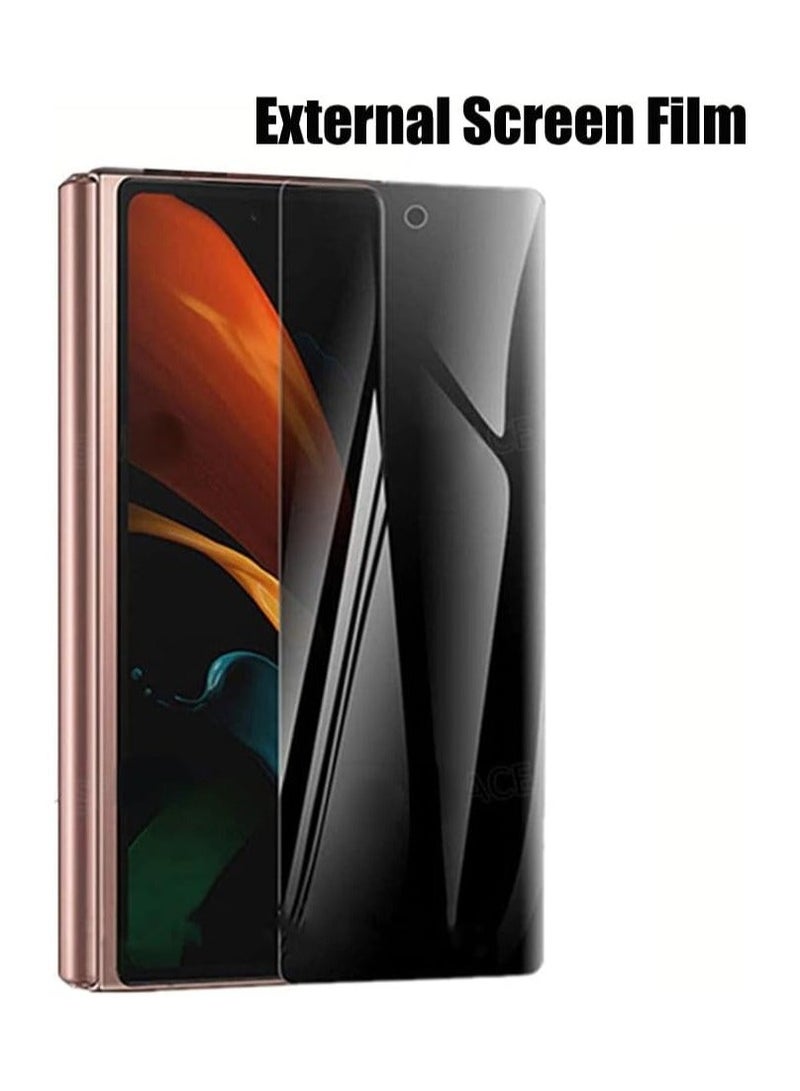 High Quality Soft Privacy Hydrogel Film Compatible with Honor Magic V3 Purse Anti-Spy inner External Screen Protector For  - Image 4