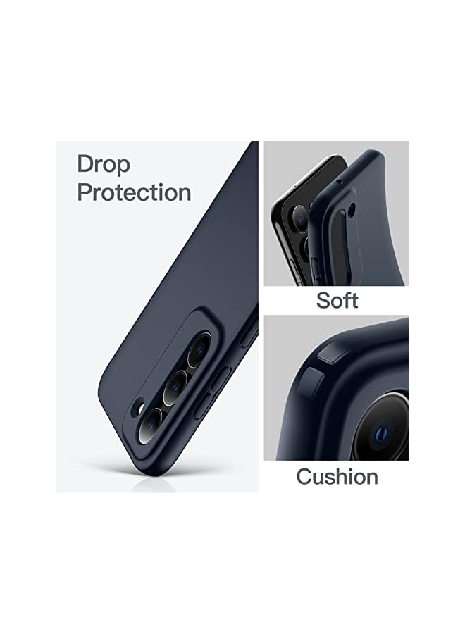 Jetech Slim Fit Case For Samsung Galaxy S23 5G 6.1-Inch, Soft Tpu Thin Protective Phone Cover With Matte Finish, Shockproof (Navy) - Image 3
