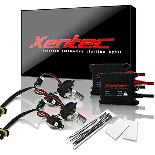Xentec H4 (HB2) Hi/Lo (Low Xenon, High Halogen) 6000K HID Xenon Bulb with 35W SLBDC Slim Ballast Bundle (Ultra White) - Image 1