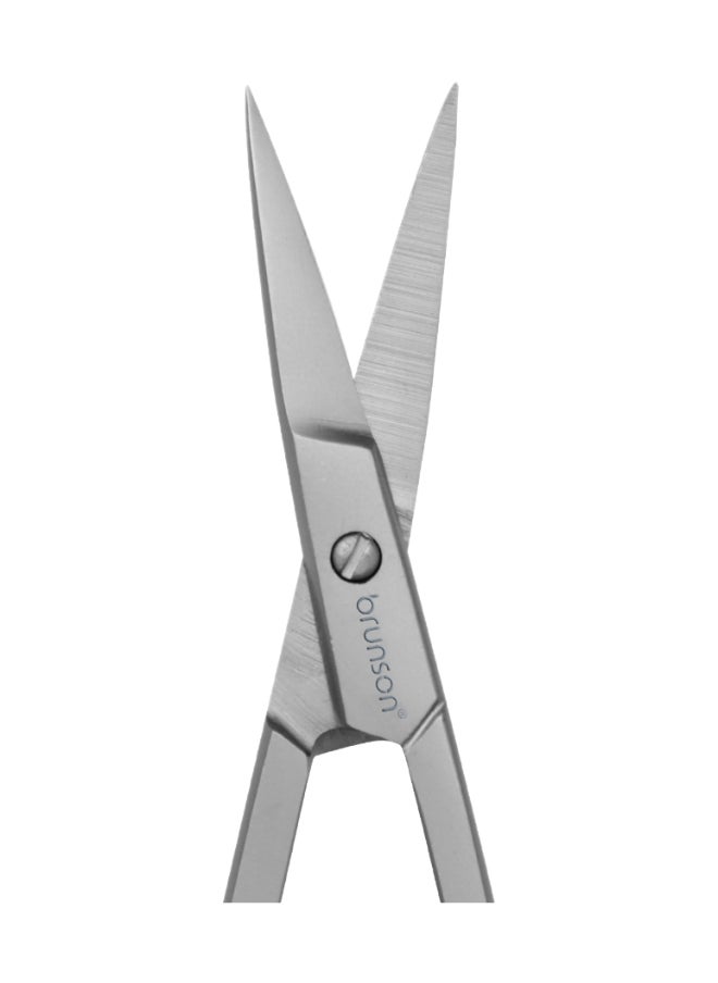 brunson Stainless Steel Point Cuticle Scissor curved cuticle & nail scissor for manicure pedicure for professional finger & toe nail care BSCS09  - Image 4