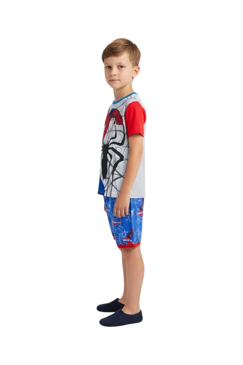 Bidani- Spiderman Grey Fit Sleepwear for Kids - Image 2