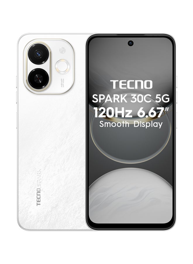 TECNO Spark 30C Dual SIM Aurora Cloud 4GB RAM 64GB 5G - Middle East Version - Image 1