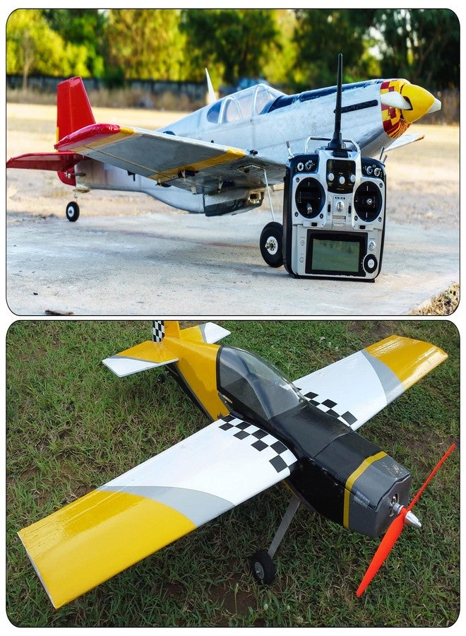 MECCANIXITY RC Airplane Wheels 2" OD x 0.63" T Aircraft Sponge Wheels Foam Wheel Replacement for DIY RC Model Plane 2 Pcs - Image 5