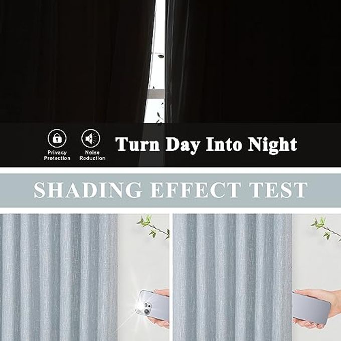 Vision Home شاشة خصوصية مزدوجة متوافقة مع آير 13.6 بوصة (2022-2025، M4، M3، M2)، شاشة خصوصية لابتوب شاملة، مضادة للتجسس، مضادة للوهج وفلتر ضوء أزرق - Image 3