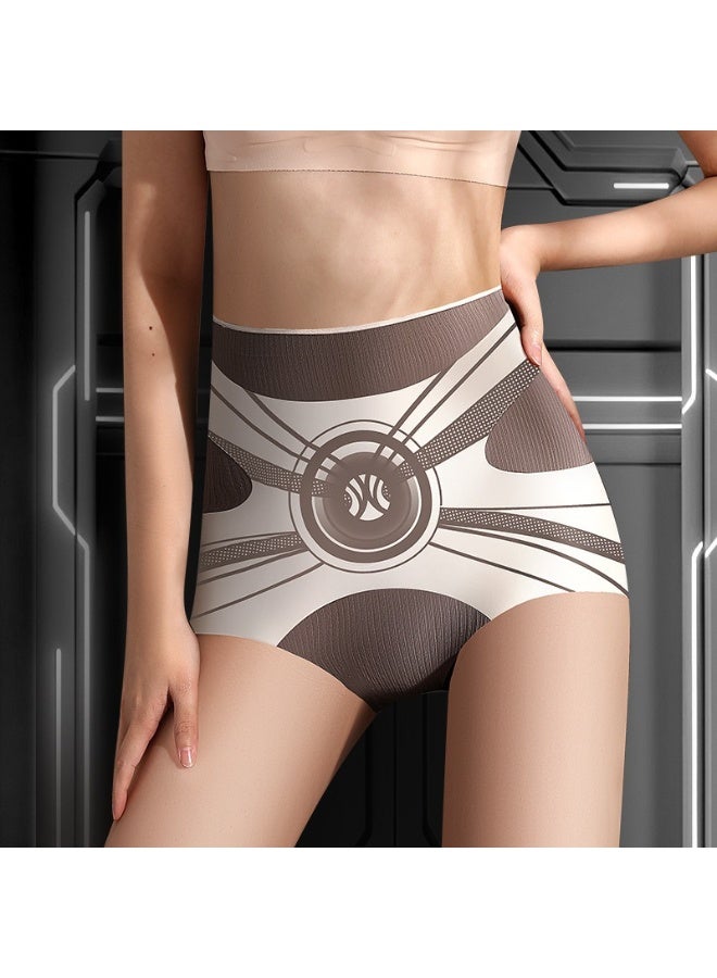 KUYING High Waisted Anti Glare Postpartum Waist Cinching And Hip Lifting Safety Pants For Body Shaping Set Of 3 - Image 4