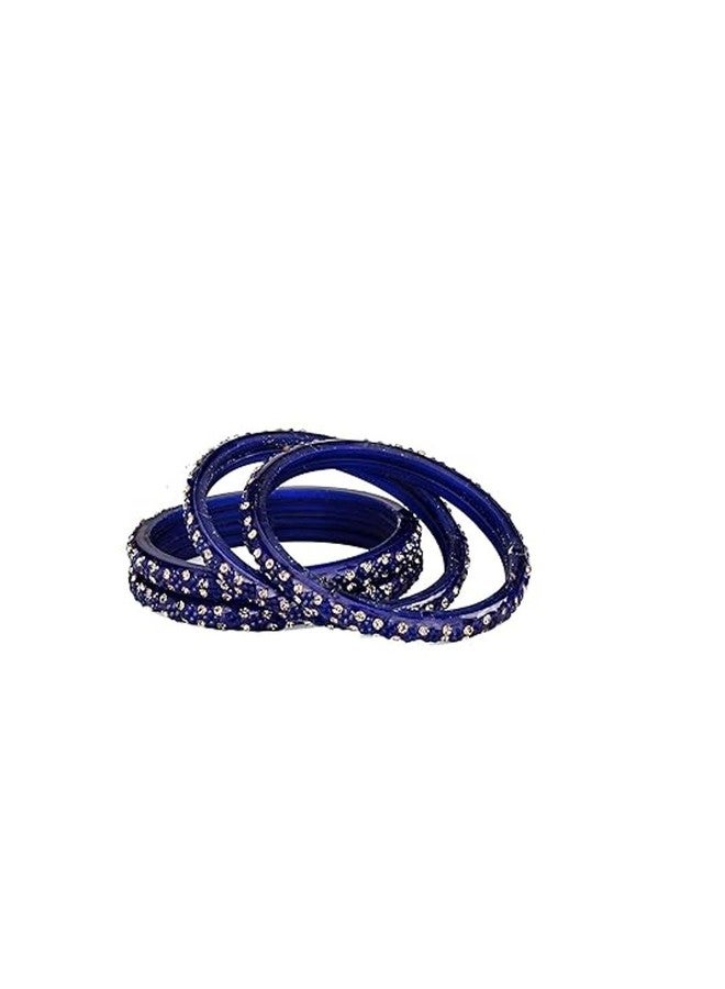 AFAST Modern & Elegant Bangles/Kada for Women & Girls | Combo of 2 Stylish Sets | Perfect for Wedding, Festivals, Parties & Functions | Blue - Image 2