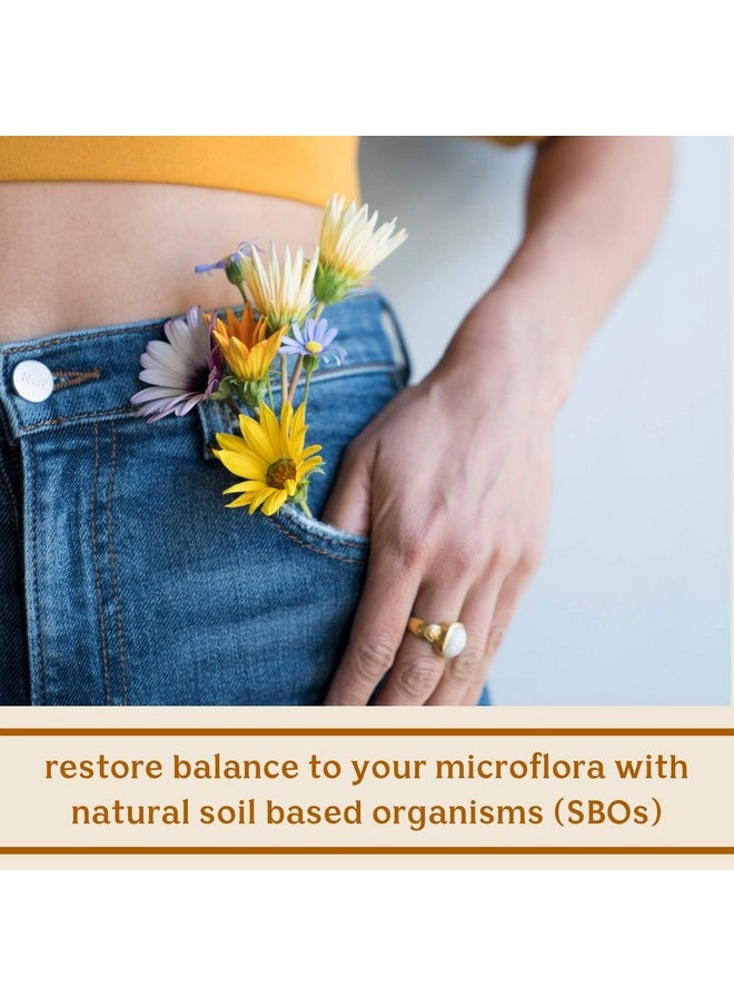 Solluna by Kimberly Snyder - Feel Good Sbo Probiotics Soil Based Organisms (Sbos) With Prebiotics And Postbiotics Humic Acid Shilajit Chaga & Turkey Tail Mushroom - Image 1