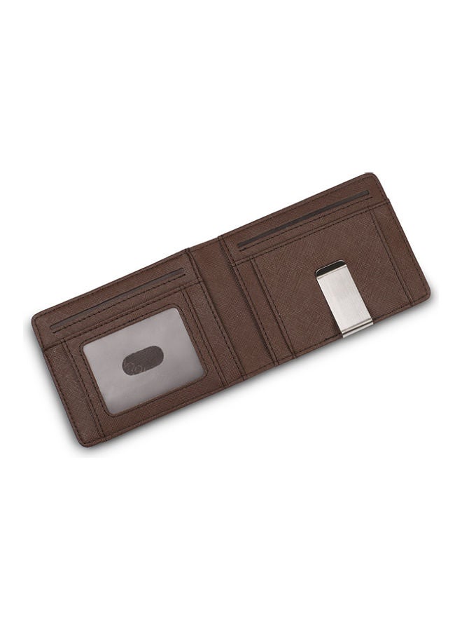 NIBEMINENT Anti Magnetic Leather Wallet Coffee  - Image 3