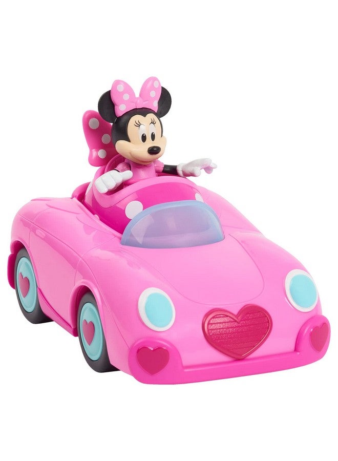 Mickey سيارة ميني ماوس الوردية المتحولة من ديزني جونيور ميكي ماوس فان هاوس - لعبة للأطفال من 3 سنوات فما فوق من جاست بلاي - Image 3