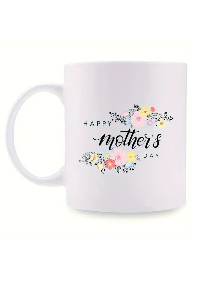 راين مجموعة واحدة، أكواب قهوة لعيد الأم السعيد، كوب سيراميك سعة 11 أونصة، كوب مبتكر بتصميم INS، أدوات شرب صيفية وشتوية، هدايا للأم من الابن إلى الابنة، أفضل هدايا للأمهات في العالم، هدايا لعيد الأم، هدايا لأعياد الميلاد، هدايا للعطلات، هدايا لحفلات العائلة - Image 5