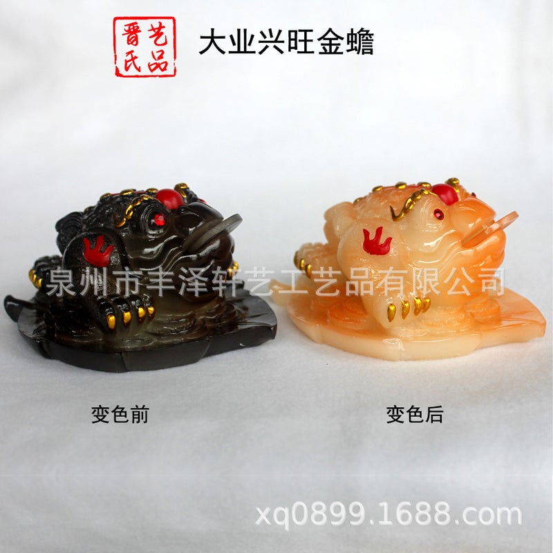 Tea Pet Ornaments Can Raise Hongyun Dangtou Color Changing Crafts Tea Tray Decorations Jin Shi Art Xuan Art Brand Factory - Image 5