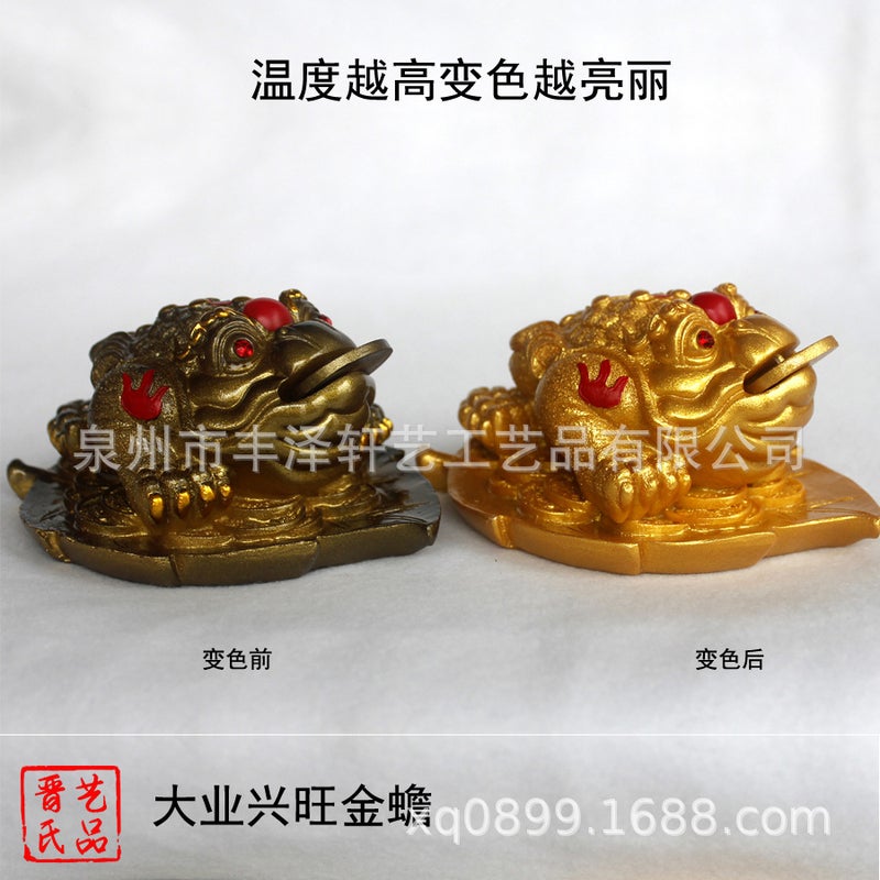 Tea Pet Ornaments Can Raise Hongyun Dangtou Color Changing Crafts Tea Tray Decorations Jin Shi Art Xuan Art Brand Factory - Image 3