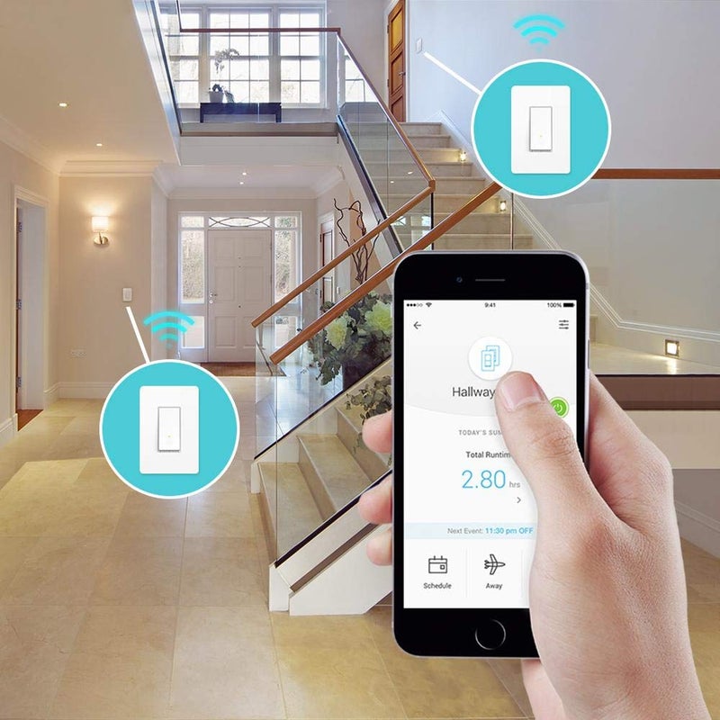 Kasa Smart 3 Way Switch HS210, Needs Neutral Wire, 2.4GHz Wi-Fi Light Switch works with Alexa and Google Home, UL Certified, No Hub Required , white - Image 5