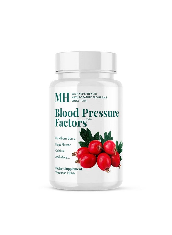 MICHAEL'S Health Naturopathic Programs Blood Pressure Factors - 90 Vegetarian Tablets - Provides Fluid Balance Support - Kosher - 30 Servings - Image 1