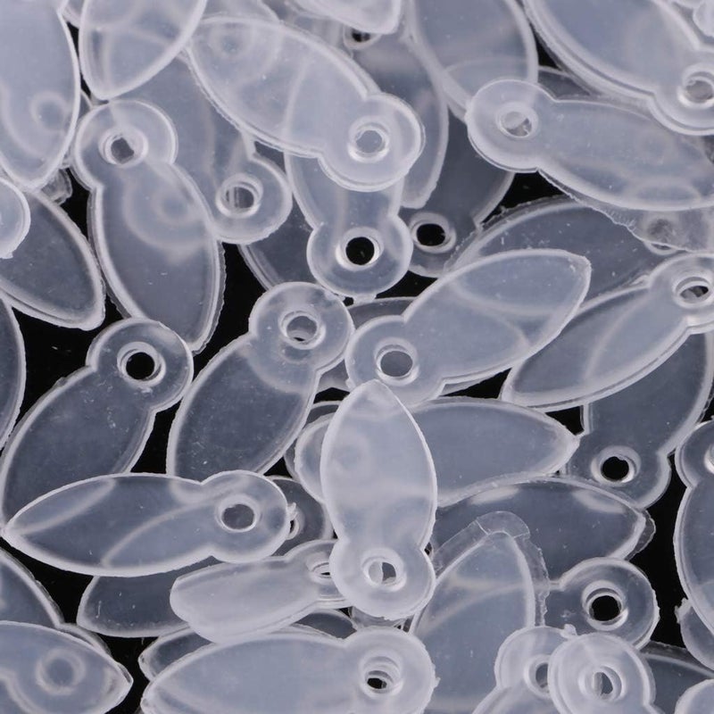 klarako 1000pc Clear Plastic Picture Frame Turn Buttons Frame Clip Board Turn Button - Image 2