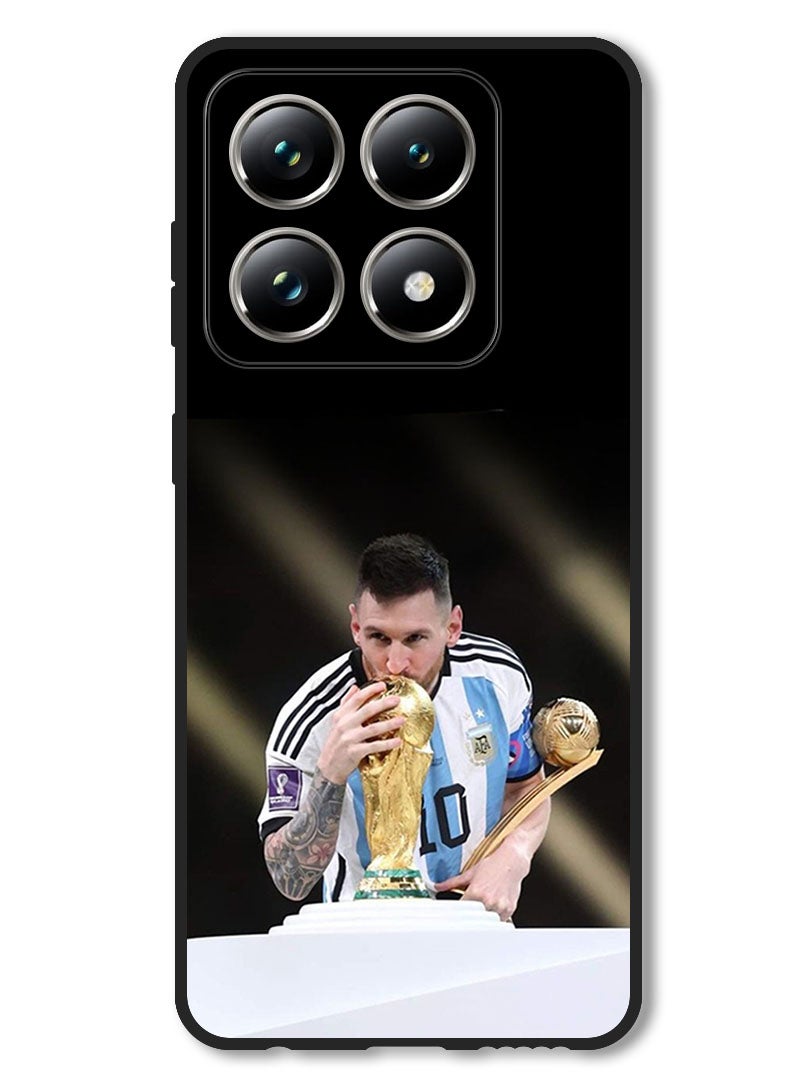 Theodor Case Compatible with Xiaomi 14T Pro Protection Shockproof Bumper Cover Messi (3) - Image 1