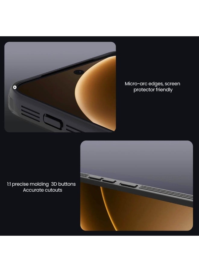 Muzz حافظة لوان بلس 15 كام شيلد برو مع حماية عدسة الكاميرا المنزلقة ظهر مضاد للخدش مع إطار حافة واقي مضاد لبصمات الأصابع غلاف ناعم لمسة رقيقة متوافق مع وان بلس 15 - Image 5