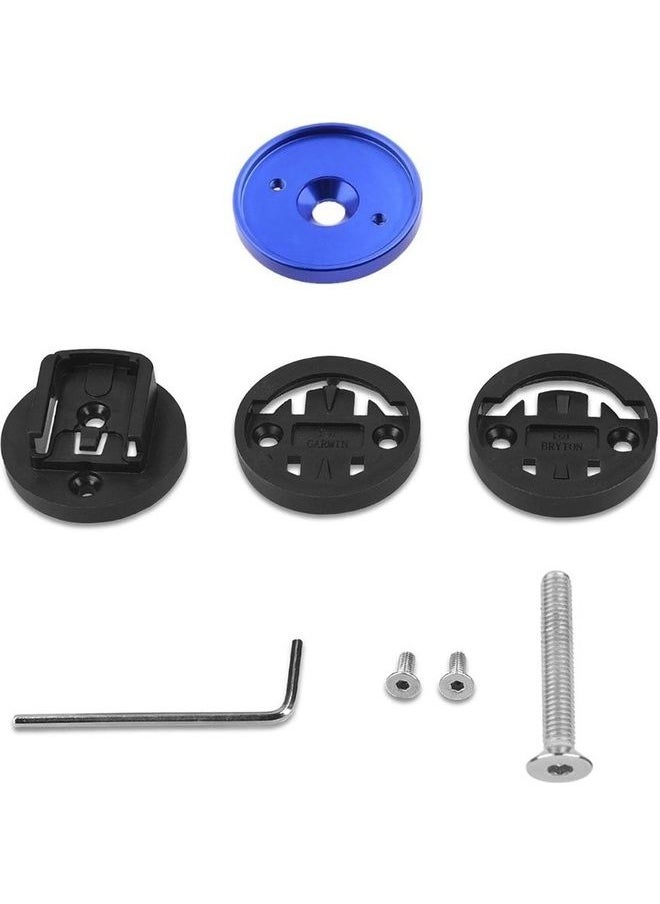 NIBEMINENT - Bicycle Stem Top Cap Mount Adapter Replacement For Bryton, Garmin, CatEye Bike Computers - Image 1