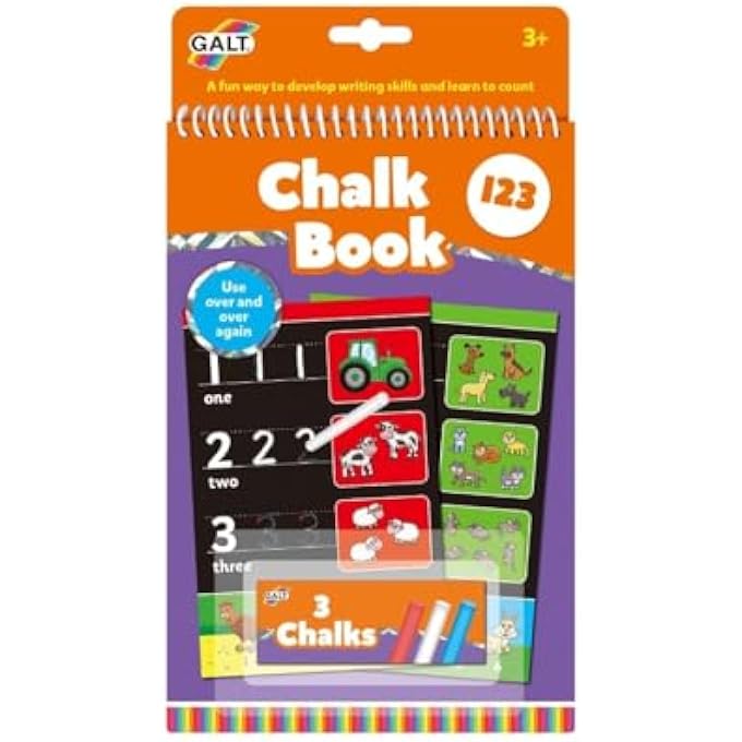 GALT - CHALK 123, COUNTING BOOK FOR CHILDREN - Image 1