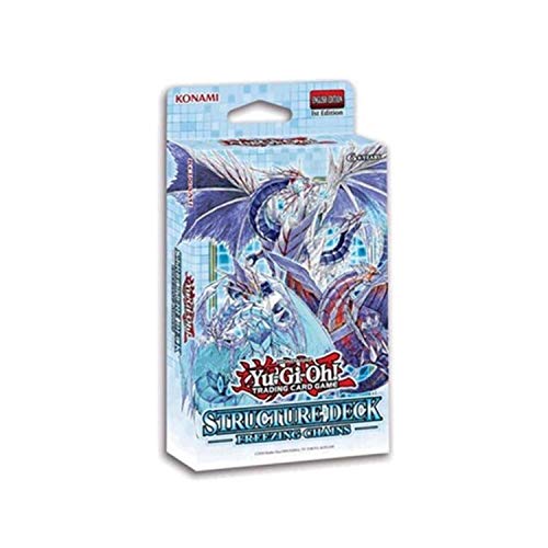 Yugioh بطاقات تداول يوغي يو: مجموعة هيكل سلاسل التجمد متعددة الألوان مقاس واحد - Image 1