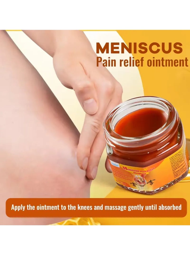 Sumifun Meniscus Pain Relief Ointment Joint Pain Relief Cream Knee Care Bee venom Balm for Joint Care Treatment Gel Cream Bee Venom Pain Relief Cream 20g - Image 3