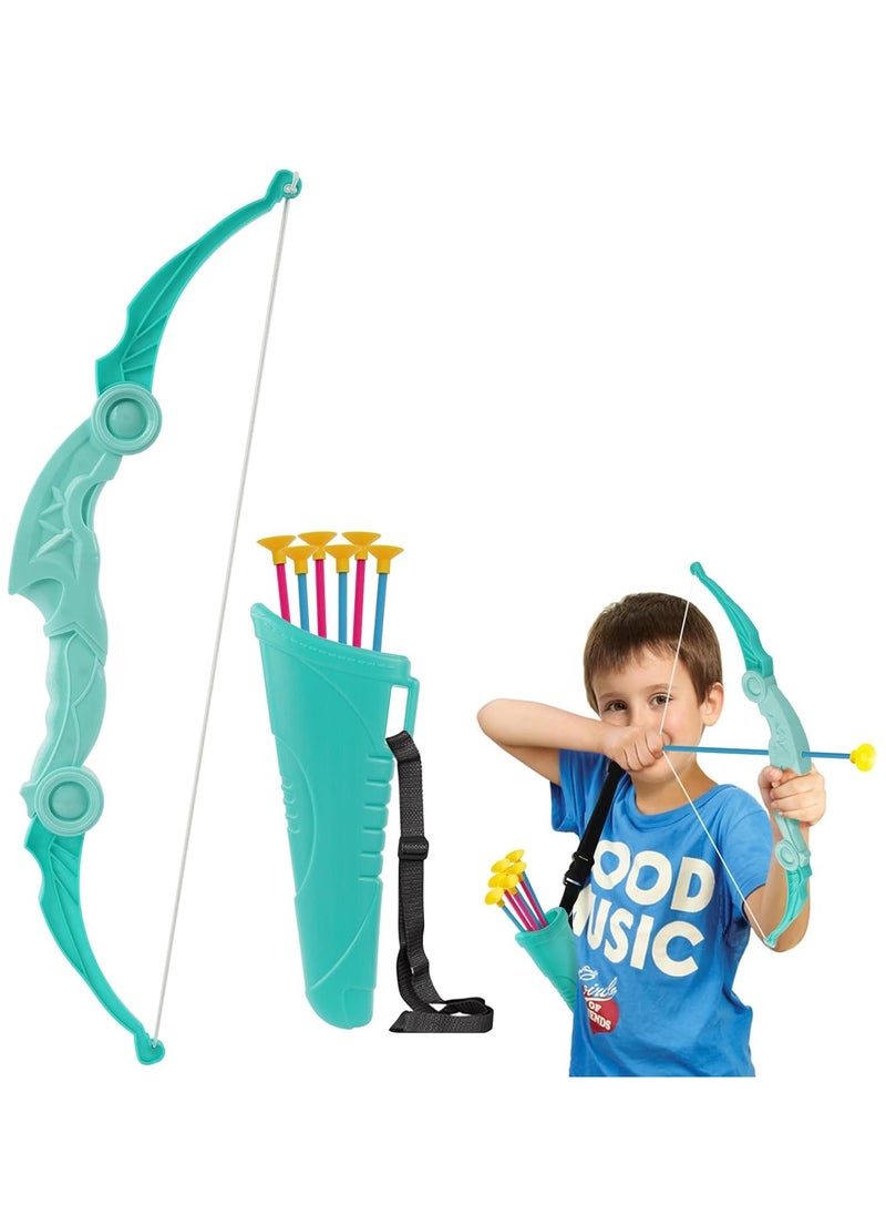 MUMS PLANET Bow and Arrow for Kids, Toys for Boys & Girls, Foam Archery Practice Set wi, Shoot Over 100ft,Youth Bow Arrow, Set with 4 Eva Arrows  - Image 2