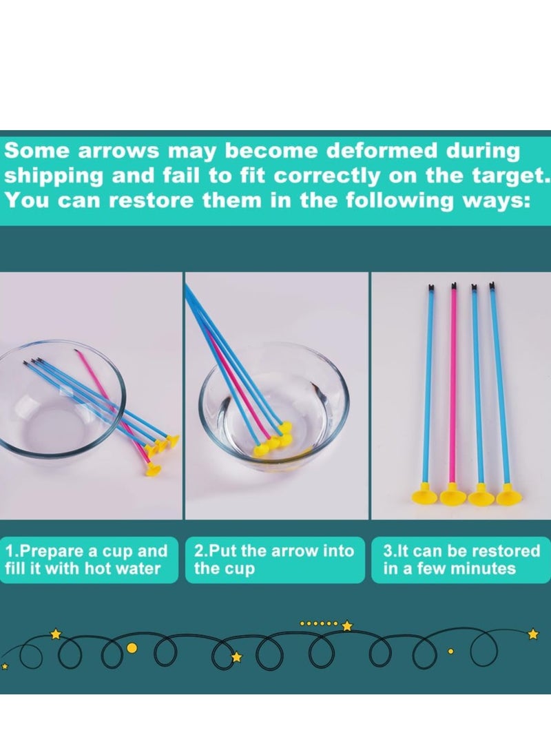 MUMS PLANET Bow and Arrow for Kids, Toys for Boys & Girls, Foam Archery Practice Set wi, Shoot Over 100ft,Youth Bow Arrow, Set with 4 Eva Arrows  - Image 4