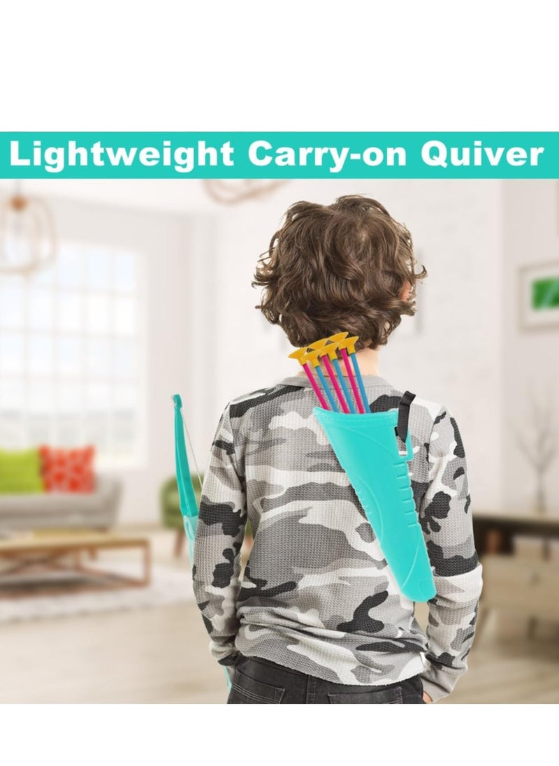 MUMS PLANET Bow and Arrow for Kids, Toys for Boys & Girls, Foam Archery Practice Set wi, Shoot Over 100ft,Youth Bow Arrow, Set with 4 Eva Arrows  - Image 2
