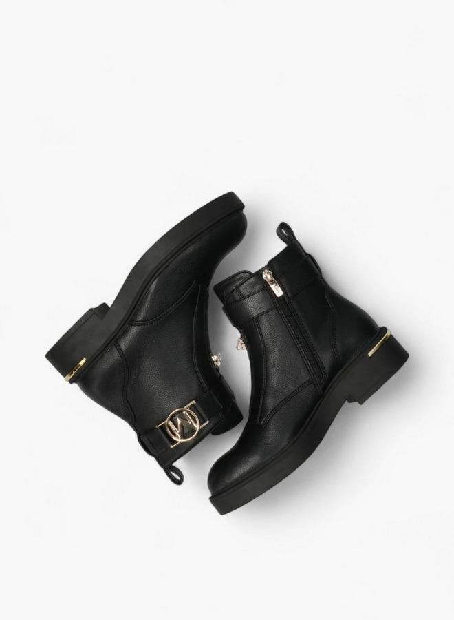 MEXX Metallic Accent Ankle Boots with Zip Closure - Image 5