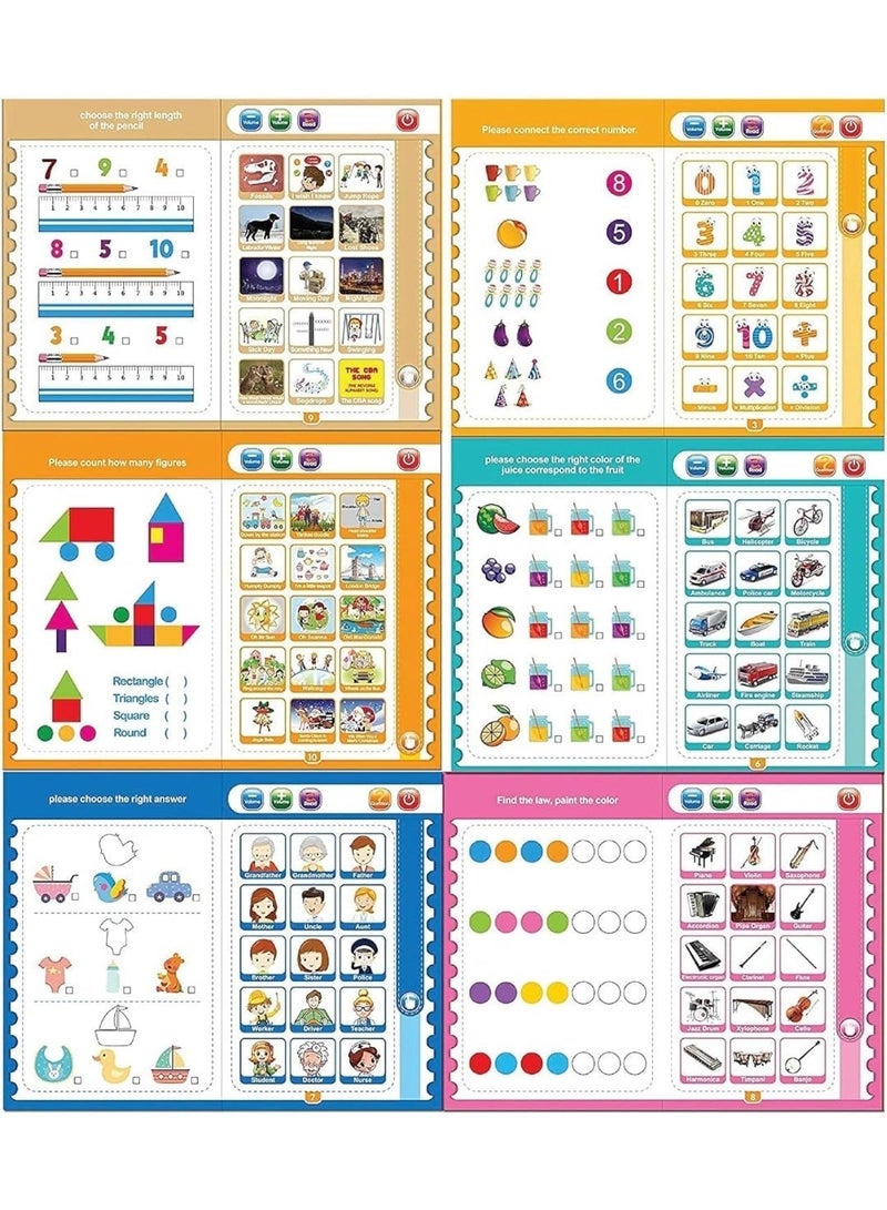 Daddydoo Intelligence eBook for Kids Phonetic Learning Sound Book with Animal Sound Educational Electronic English Reading Study Alphabets Numbers Animals Fruits Musical Rhyme 2 to 5 Years Kids from Daddydoo - Image 2