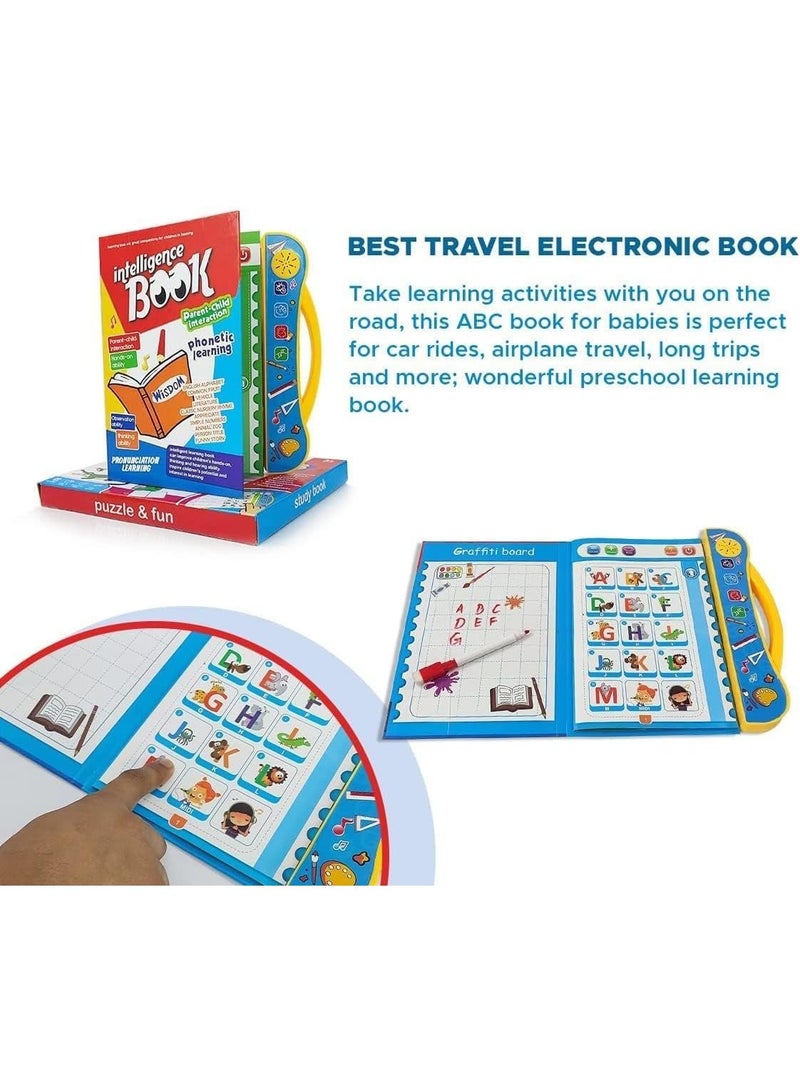 Daddydoo Intelligence eBook for Kids Phonetic Learning Sound Book with Animal Sound Educational Electronic English Reading Study Alphabets Numbers Animals Fruits Musical Rhyme 2 to 5 Years Kids from Daddydoo - Image 5