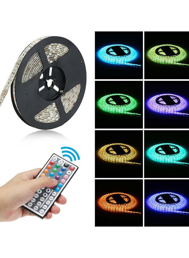 نيبمينينت طقم شريط مصابيح بإضاءة LED مع جهاز تحكم عن بعد و300 مصباح مقاوم للماء متعدد الألوان 19.60x7.00x17.72سم - Image 2