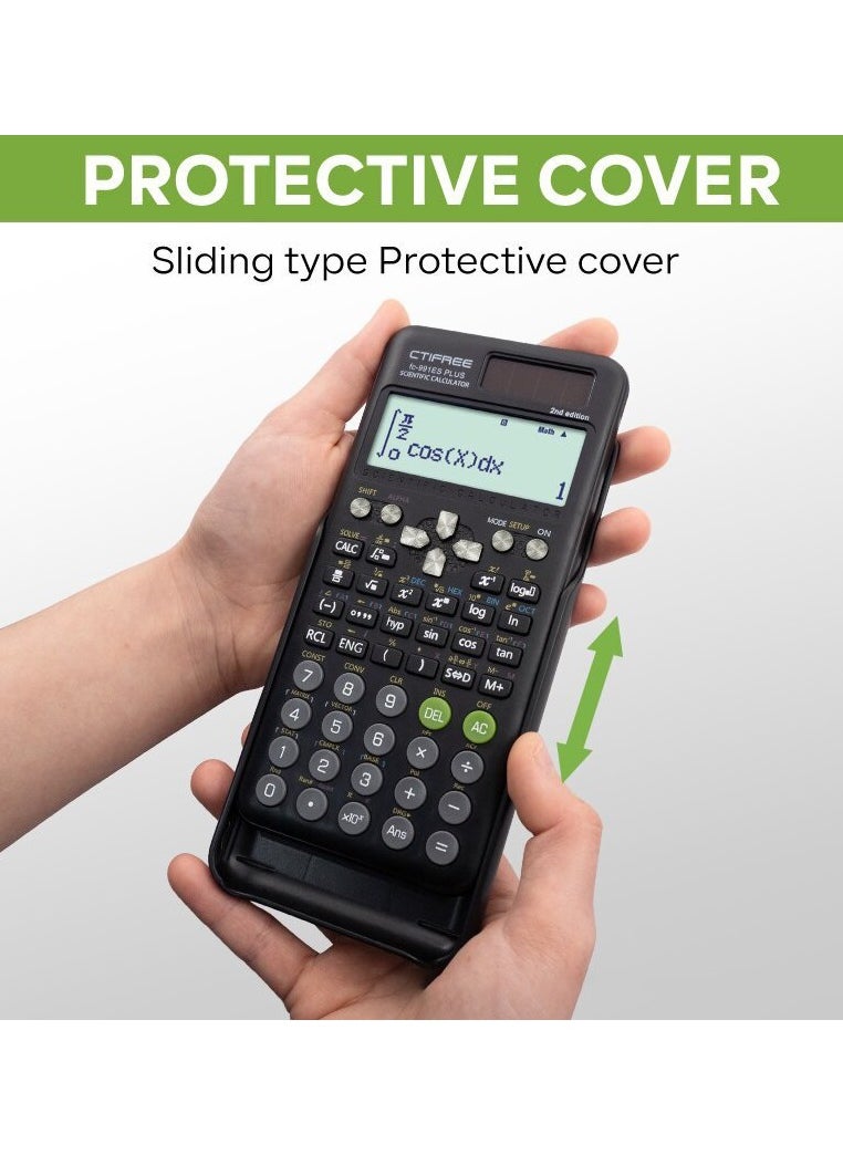 CTIFREE - CTIFREE Fc - 991ES PLUS 2nd Edition Scientific Calculator: Handle Complex Math With Ease - Image 1