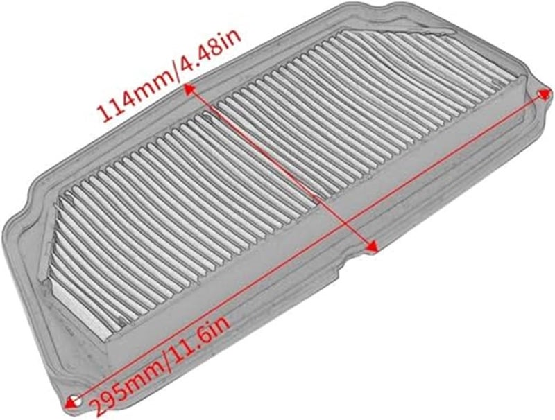 QASULER Motorcycle Air Filter for CBR650R and CB650R - Image 4