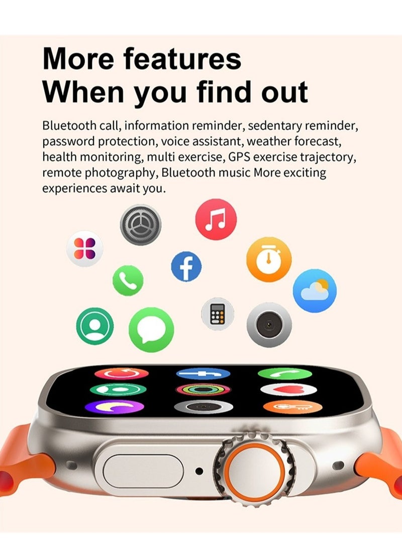 Generic - NEW 10 Ultra Smart Watch - Fitness Tracker, Health Monitor, Full Touch Display - Image 1