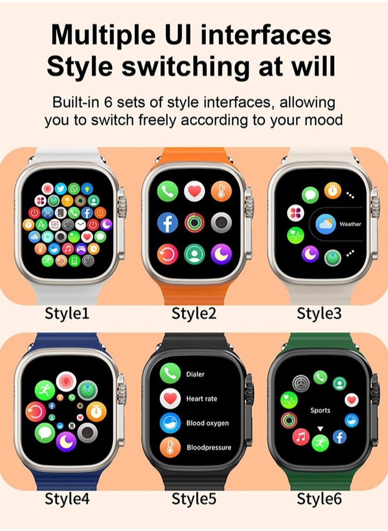Generic - NEW 10 Ultra Smart Watch - Fitness Tracker, Health Monitor, Full Touch Display - Image 1