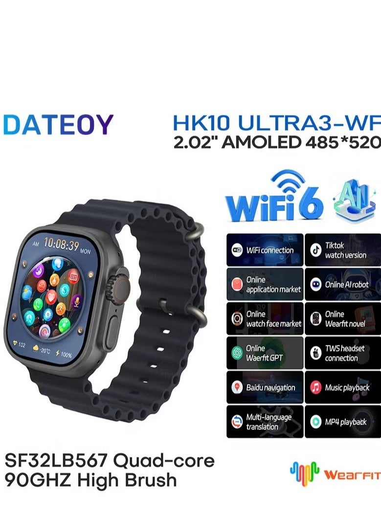 Generic - NEW 10 Ultra Smart Watch - Fitness Tracker, Health Monitor, Full Touch Display - Image 1