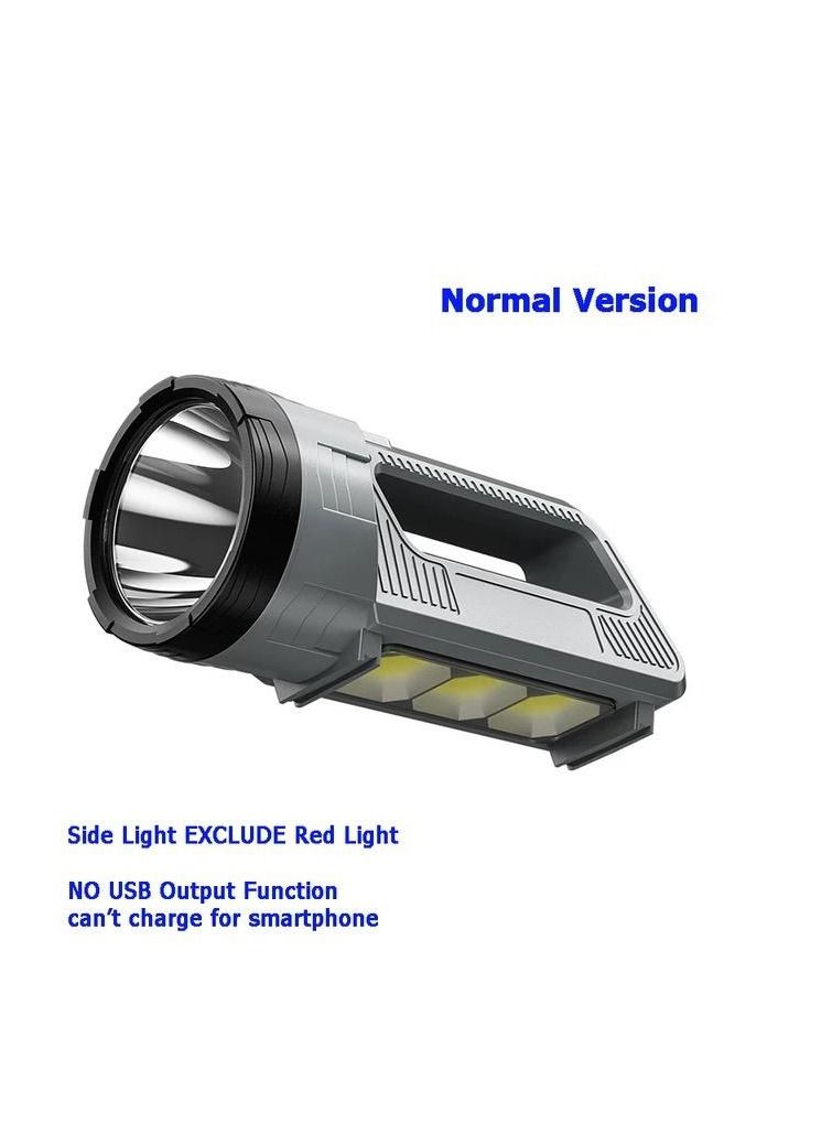 Portable LED Mini Flashlight Grey - Image 4